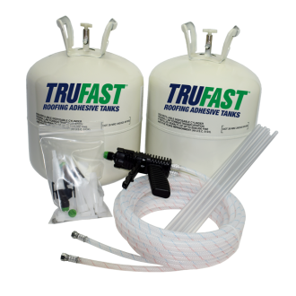 TRUFAST ROOFING ADHESIVE PRESSURE TANKS ARE NOW LOW GWP